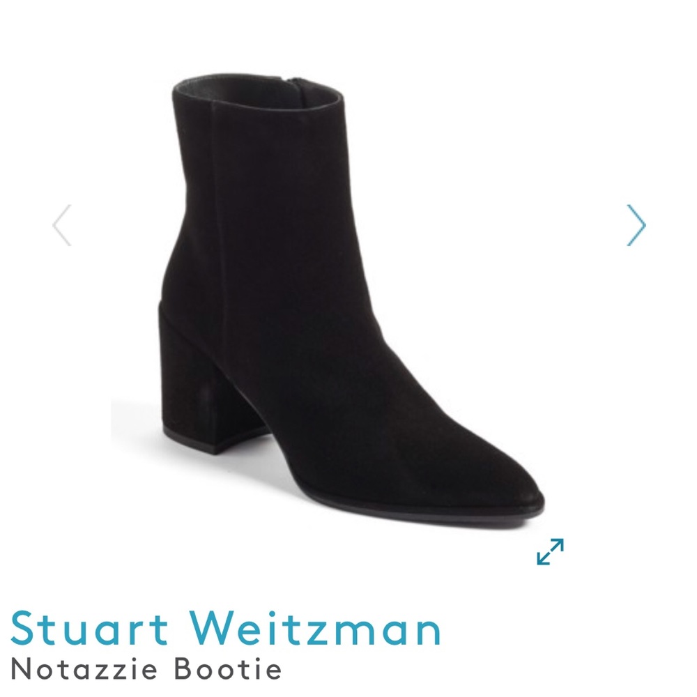 Stuart Weitzman Notazzie Suede Bootie